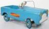 A Leeway pressed steel child’s Alpine Rally pedal car, English 1950s - 3