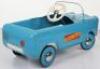 A Leeway pressed steel child’s Alpine Rally pedal car, English 1950s - 5