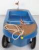 Tri-ang plastic child’s pull-along/ pedal boat, English 1970 - 2