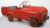 A scarce Tri-ang Commercial pressed steel child’s pedal Transporter Truck, English 1950s