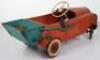 A scarce Tri-ang Commercial pressed steel child’s pedal Tipper Truck, English 1950s, - 4