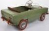 An early Moskvich pressed steel child’s pedal car, Russian circa 1950 - 5