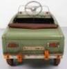 An early Moskvich pressed steel child’s pedal car, Russian circa 1950 - 7
