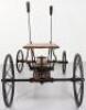 A rare Lines Bros Ltd wooden and metal hand propelled child’s cart, English circa 1925 - 4