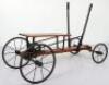 A rare Lines Bros Ltd wooden and metal hand propelled child’s cart, English circa 1925 - 6