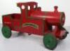 A wood and steel Leeway Flyer child’s pedal locomotive, English 1970s - 4