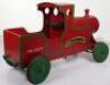 A wood and steel Leeway Flyer child’s pedal locomotive, English 1970s - 5