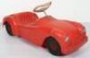 A Marx moulded plastic Triumph TR2 child’s sit on push-along Sports car, circa 1970 - 3