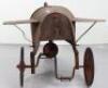 A rare, pressed steel child’s pedal Mono-plane, 1920s - 2