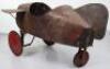 A rare, pressed steel child’s pedal Mono-plane, 1920s - 4