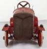 A scarce Leeway pressed steel child’s Saloon pedal car, English 1940s - 2