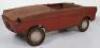 M & G (Morellett & Guerineae) pressed steel Caravelle child’s pedal car, French 1956