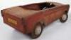 M & G (Morellett & Guerineae) pressed steel Caravelle child’s pedal car, French 1956 - 4