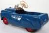 A Mobo pressed steel Police Patrol child’s pedal car, English 1960s - 6