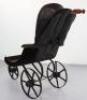 A good Victorian child’s Dolls pram - 3