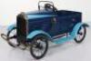 A Tri-ang pressed steel Vauxhall Junior child’s pedal car, English 1940s