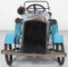 A Tri-ang pressed steel Vauxhall Junior child’s pedal car, English 1940s - 2