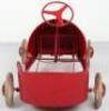 A Torek pressed steel child’s pedal car, Swedish 1950s - 8