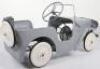 A Tri-ang pressed steel Willie’s Jeep child’s pedal car, English 1960s - 5
