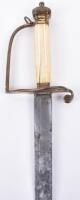 ^ Infantry officer’s sword spadroon c.1800