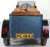 A well-engineered hand built sheet metal child’s Tourer pedal car, 1950s - 10