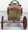 A pressed metal barn find child’s pedal car, possibly Eurika French 1920s - 2