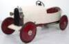 A very rare Eureka pressed steel Bugatti Duck tail type 35 child’s pedal Racing car, French circa 1928, - 5