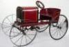 An Edwardian style wooden and metal child’s chain driven pedal car - 3