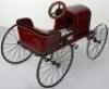 An Edwardian style wooden and metal child’s chain driven pedal car - 7