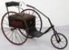 German aluminium, wood and steel three-wheel perambulator, late 19th century - 2