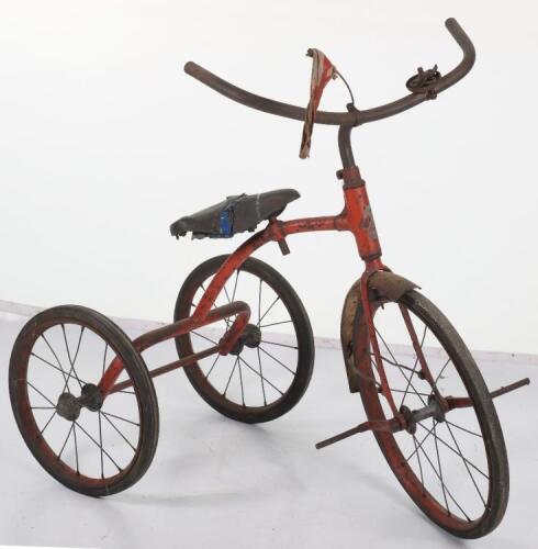 Child’s F.A Cartwright & Sons peddle driven tricycle, 1950s