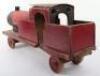 Large Tri-ang pull-along wooden train, 1930s - 4