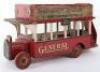 Lines Brothers wooden Double Decker open top General bus, early 1920s