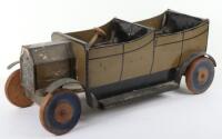 A good early Lines Brothers wooden open motor car, early 1920s