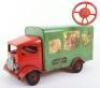 Tri-ang pressed steel series 200 Delivery van with rare steering mechanism, 1960s - 2