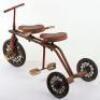 Tri-ang child’s scarce tandem tricycle, circa 1940, - 5