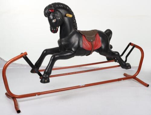 A Tri-ang moulded plastic large size child’s Rocking horse, 1960s