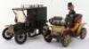 Japanese Sunrise toys battery operated Old Timer motor cars, 1960s