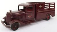 A Buddy L pressed steel International Delivery truck, American circa 1940