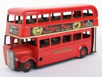 Tri-ang Minic clockwork Double Decker London Transport bus