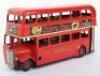 Tri-ang Minic clockwork Double Decker London Transport bus