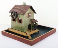 Marklin tinplate water mill, circa 1920