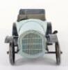 Bing tinplate clockwork open top Motor car, German circa 1910 - 2