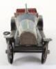 Tinplate clockwork touring car, German circa 1910, - 5