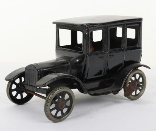 Bing tinplate clockwork Model T Ford, German circa 1920