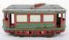 An Orobr tinplate clockwork Trolley Bus, German 1930s