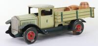 A Tippco tinplate clockwork Tipping lorry, German circa 1930