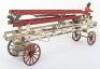 Pressed steel and cast-iron extending Ladder Fire Wagon, American circa 1910 - 3