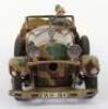 Tippco Rare Mercedes tinplate Staff car, German 1930s - 2