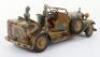 Tippco Rare Mercedes tinplate Staff car, German 1930s - 4